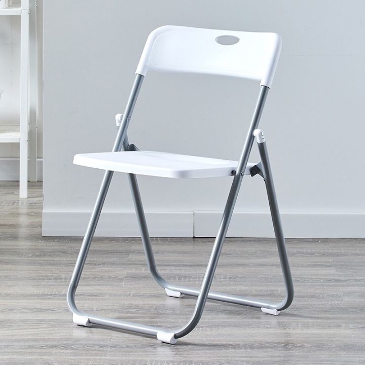 เก้าอี้พับได้-พลาสติก-เก้าอี้ขาเหล็ก-เก้าอี้ทำงาน-เบาะพลาสติก-รับน้ำหนักได้มาก-เก้าอี้เหล็ก-เก้าอี้มีพนักพิง-grandmaa