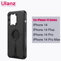 Ulanzi เคสแม่เหล็กสำหรับ 14 Pro Max 2022ฝาครอบศัพท์ใหม่สำหรับ 14 Plus เคสศัพท์แม่เหล็กใสฝาหลัง