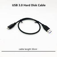 3.0 USB connector for Micro-B cable for hard disk to computer laptop 50cm length