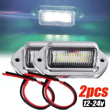 2PCS LED License Plate Lights lighting Rear Bumper LED License