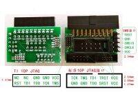 สำหรับ Jlink ตัวจำลอง V8 V9บอร์ดอะแดปเตอร์การสนับสนุนสำหรับ TI 10P Jinter Tag อะแดปเตอร์จำลองกระดานบอร์ด Pcb