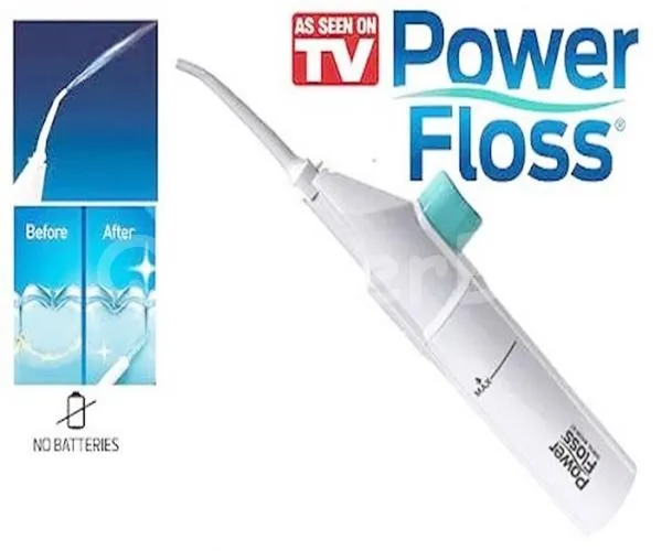ขจัดเศษอาหาร เครื่องพ่นน้ำ ซอกฟันสะอาด Power Floss อุปกรณ์ทำความสะอาด