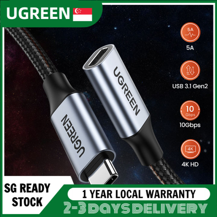 Ugreen Type C Gen 2, Usb Type C 3.1, Cable, Cord