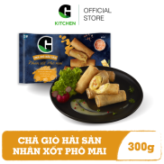 Giao nội thành HCM Chả Giò Hải Sản Nhân Xốt Phô Mai G Kitchen 300g