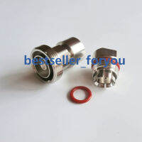 L29 716 Din L29ตัวเมีย Jack Clamp Staight Connector สำหรับ Corrugated Copper 12 Cable