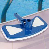 【Clearance】[COD]12 Pool Suction Vacuum Head สระว่ายน้ำโค้งสีน้ำเงินและสีขาวดูดสูญญากาศหัวแปรงเครื่องมือสระว่ายน้ำ