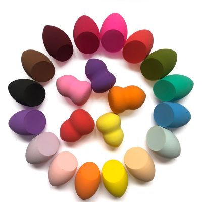 【LZ】 New 1/2/4Pcs  Beauty Egg Makeup Puff Makeup Sponge Cushion Foundation Powder Sponge Beauty Tool Women Make Up Accessories