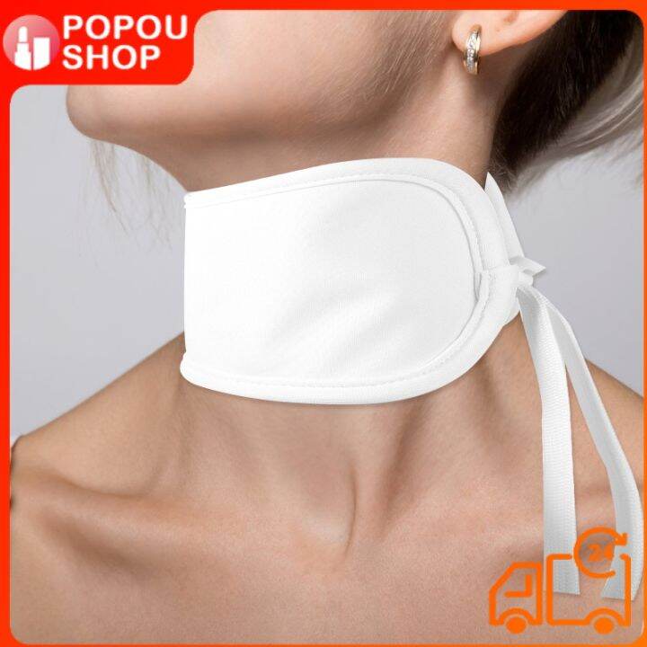 Castor Oil Neck Pack Reusable Wrap Thyroid Cool Compression