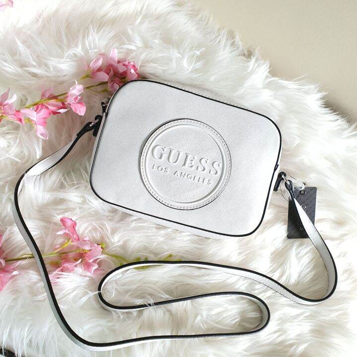Thornton Camera Crossbody Guess Bag White Lazada PH