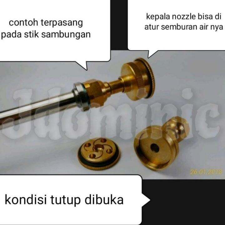 Nozzle Semprotan Hama Kuningan Kuat Tekanan Tinggi Nosel Nosle Nozzel ...