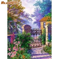 RUOPOTY Coloring By Numbers Landscape Paint By Numbers Scenery Picture On Canvas Home Decor Acrylic Paints