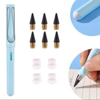 11Pcs/set Eternal Pencils Unlimited Writing Pencil for Art Sketching Painting Design School Supplies Kawaii Stationery