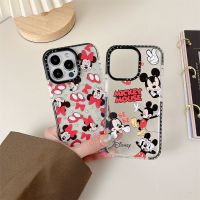 เคสโทรศัพท์มือถือ TPU นิ่ม กันกระแทก ป้องกันเต็มเครื่อง ลายหนู สองสี สําหรับ iPhone 15 Pro max 14 Promax 132 mini 12 11 XS XR XSMAX 7G 7 Plus SE2020