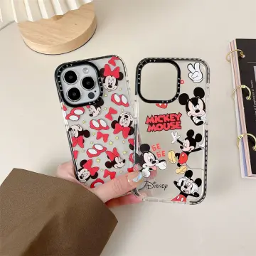 For iphone X XR XS MAX Cover Case Mickey Mouse Minne TPU Cute Cartoon  Pattern Funda Soft Case For iphone X XR xsmax Capa Fundas