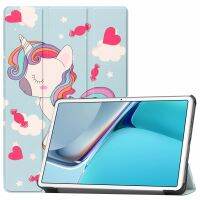 หนังสือเคสแบบพับปิดได้เคสสำหรับหัวเหว่ย MatePad 11 2021แท็บเล็ตขาตั้งสไตลัสปากกากระจกเทมเปอร์ฟิล์ม