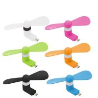 Micro USB Fan Flexible Portable Removable Mini Fan Cooling Summer Creative Gadgets Type C Plug Mobile Phone Lightweight