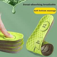 Acupressure on Foot Anti-Odor Insoles Man Women breathable Sport Insoles for Comfortable Running Shoe Sole