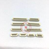 10PCS 1.0mm FPC/FFC Connector LCD Flexible Flat Cable Socket Double Row SMD Vertical Type 4 6 8 10 12 14 18 20 22 24 26 30 Pin Wires  Leads Adapters