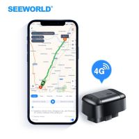 SEEWORLD R56L ขนาดเล็กซ่อนง่ายแบบเรียลไทม์บันทึกเสียงอุปกรณ์ติดตาม GSM GPRS GPS ตัวระบุโลเคชั่นทั่วโลก OBD 4G