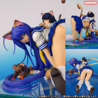 Figure ฟิกเกอร์ งานแท้ 100% Griffon Enterprises Ikkitousen Dragon Destiny Great Guardians ศึกชิงลูกแก้วมังกร มหาสงครามลูกแก้วมากะ Unchou Kanu คานู อันโช Nekomimi 1/7 ชุดนักเรียน Ver Original from Japan Anime อนิเมะ มังงะ New Collection manga Model โมเดล