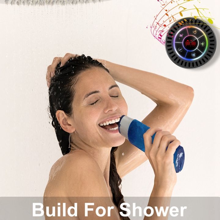 bathroom-waterproof-ipx7-bluetooth-handsfree-car-loudspeaker-with-fm-radio-soundbar