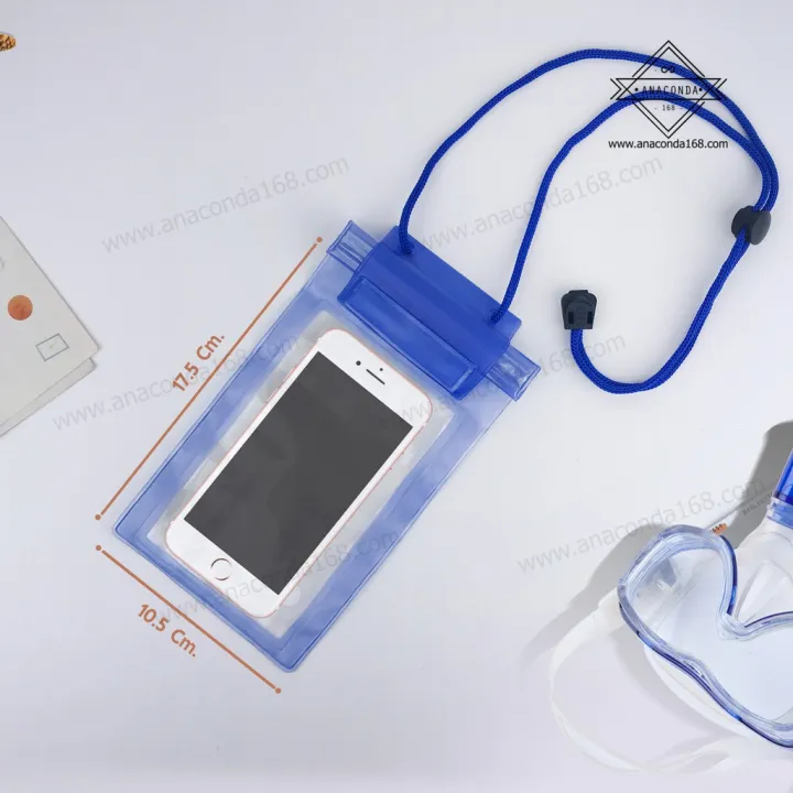 กระเป๋ากันน้ำซองกันน้ำ แบบซิปล็อค (Waterproof Ziplock Bags Case) Lazada.co.th