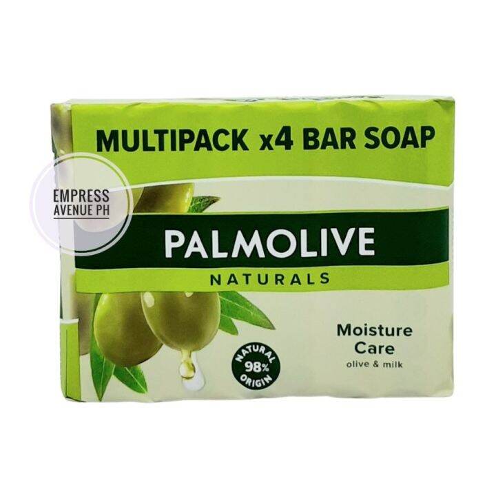 Palmolive Naturals Moisture Care Olive & Milk Bar Soap 4 Bars X 90g ...