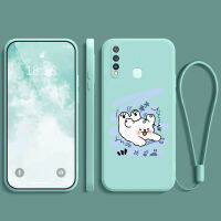 เคสvivo y5s ยางนิ่ม กันกระแทก กันน้ำ กันลื่น ฝาหลัง คลุมเต็มขอบ ไม่เบียด ฟิล์มมือถือ เคสใส่เลนส์ ลายการ์ตูนน่ารัก