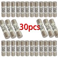 10/20/30/50/100pcs Solar Fuse 1000V 30A Fuse DC 10x38MM 1-32A PV Solar Fuse Metal Alloys for Solar Power System Protection