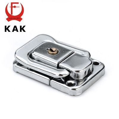 【YF】 KAK J402 Cabinet Box Square Lock With Key Spring Latch Catch Toggle Locks Mild Steel Hasp For Sliding Door Window Hardware
