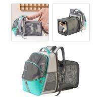 Aimishion Pet Carrier Backpack กระเป๋าเป้สะพายหลังสุนัขขยายได้สำหรับการเดินทางแมวสุนัขขนาดเล็ก