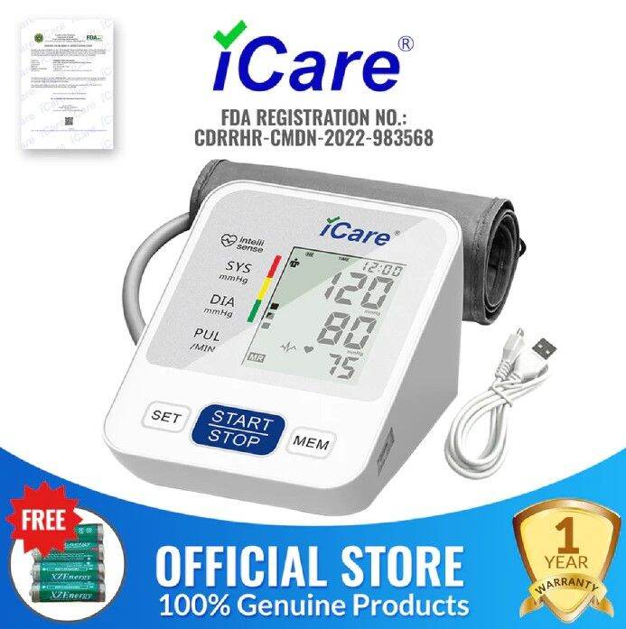 iCare®CK238 USB Powered Automatic Digital Blood Pressure Monitor with