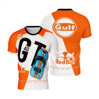 Hot-selling Red Bull Formula One F1 Fashion Men 3D Printing Quick Dry Round Neck T Shirt For Kids And Adults {in store}