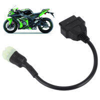 6Pin OBD2 สายรัดเครื่องมือวินิจฉัย Fit สำหรับ Kawasaki Z900/Z900RS/ZX10R/ZX14R/H2