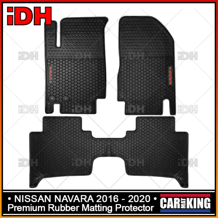 Nissan NAVARA Premium Rubber Matting 20162022 Heavy Duty Premium