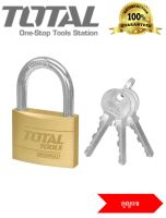 TOTAL แม่กุญแจ ทองเหลือง ระบบสปริงล็อค ขนาด 60,50,40,30,20 มม. (Brass Key Pad)