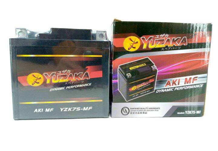 ACCU/AKI KERING YUZAKA YZK7S-MF SATRIA F 150/KLX-150 | Lazada Indonesia