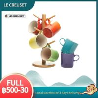 LE CREUSET แก้วน้ำเซรามิคสายรุ้ง 350 มล.ชุดแก้วมัคสายรุ้ง 6 ชิ้น