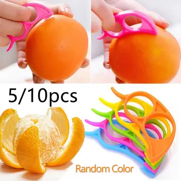 6PCS Orange Peeler Orange Peeler Tool Plastic Lemon Citrus Peeler Easy Open