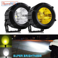 veWay Led Yellow Fog Light Motorcy Combo Headlight Offroad SpotFlood Work Light 4x4 LED Light A LED Bar For Lada