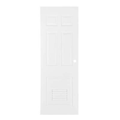 ประตูห้องน้ำ UPVC AZLE PZ6 70x200 ซม. สีขาว คุณภาพดี