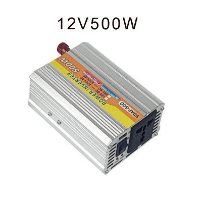 inverter​ 12V​ 500W,1000W,1500W​ ​เครื่องแปลงไฟรถเป็น​ไฟบ้าน​ หม้อแปลง​ไฟ​ DC12V​ ​ออก​ AC​220V​ ​