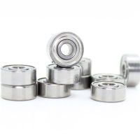 R2ZZ Bearing ABEC-1 (10PCS) 18"x38"x532" Inch Miniature R2 ZZ Ball Bearings For RC Models