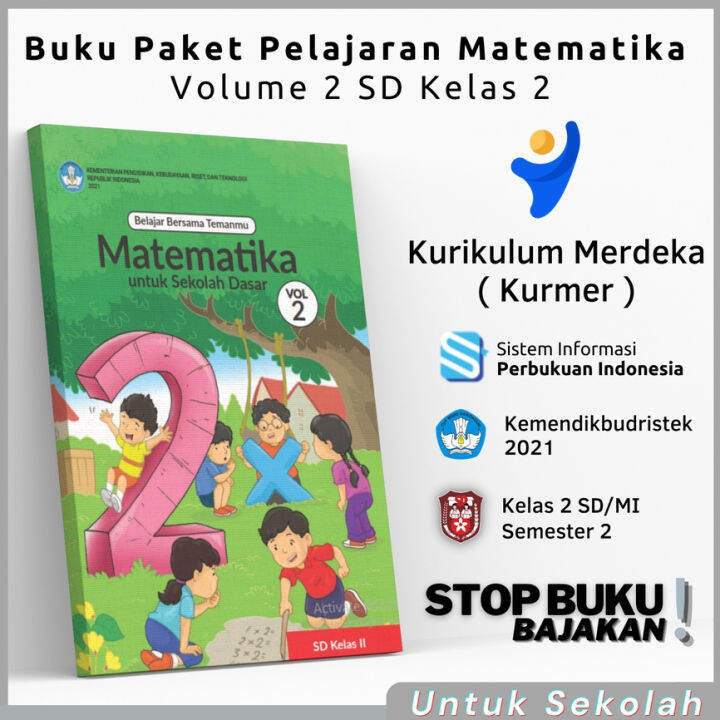 Buku Paket Pelajaran Siswa SD Kelas 2 II Mata Pelajaran Bersama Temanmu ...