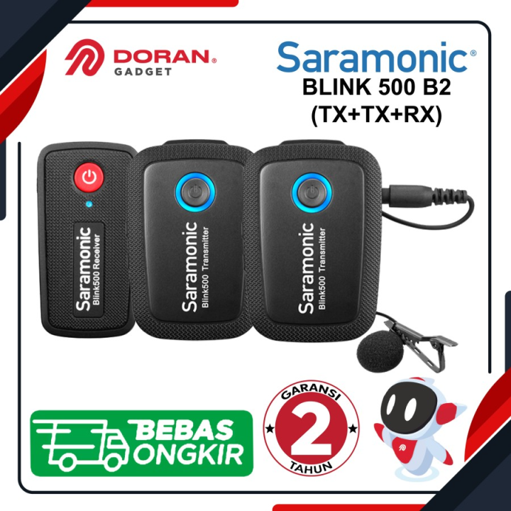 Saramonic Microphone Blink 500 B2 ( TX +TX + RX ) Wireless Mic Clip On