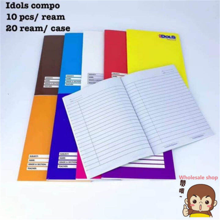 WS★Composition Notebook composition books notes per pack(10pcs) | Lazada PH