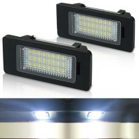 【CW】2Pcs Error Free Led Car License Plate Light Bulb For BMW E90 E92 E39 E60 E61 M5 E70 Rear Lights Number Plate Lamp Replacement