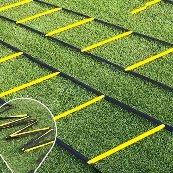 Foldable Agility Ladder Multifunction Nylon Strap Ladder Sports