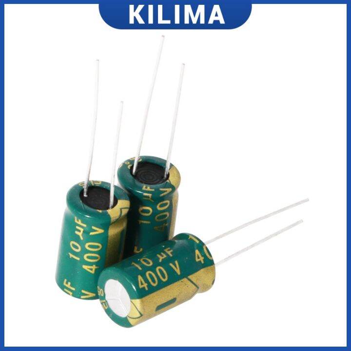 10pcs High Frequency Low Esr Aluminum Electrolytic Capacitor 400v 10uf 15uf 10x17mm Lazada Ph