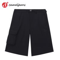 Cameljeans กางเกงขาสั้น กางเกงกีฬา กางเกงลําลอง แบบแห้งเร็ว แห้งเร็ว กันแดด กางเกงห้าส่วน ผ้ายืด สําหรับผู้ชาย